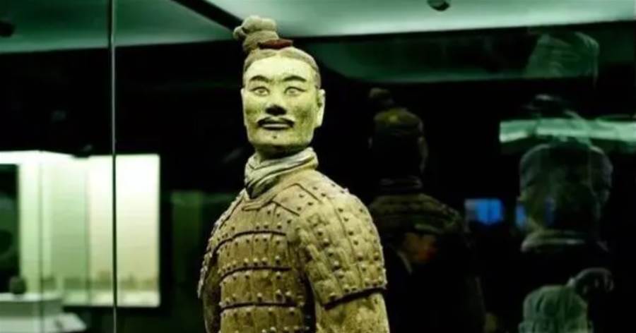 兵馬俑中，有一張「臉」至今沒法用科學解釋，甚至被禁止出國展覽